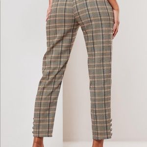 Plaid Missguided Pants